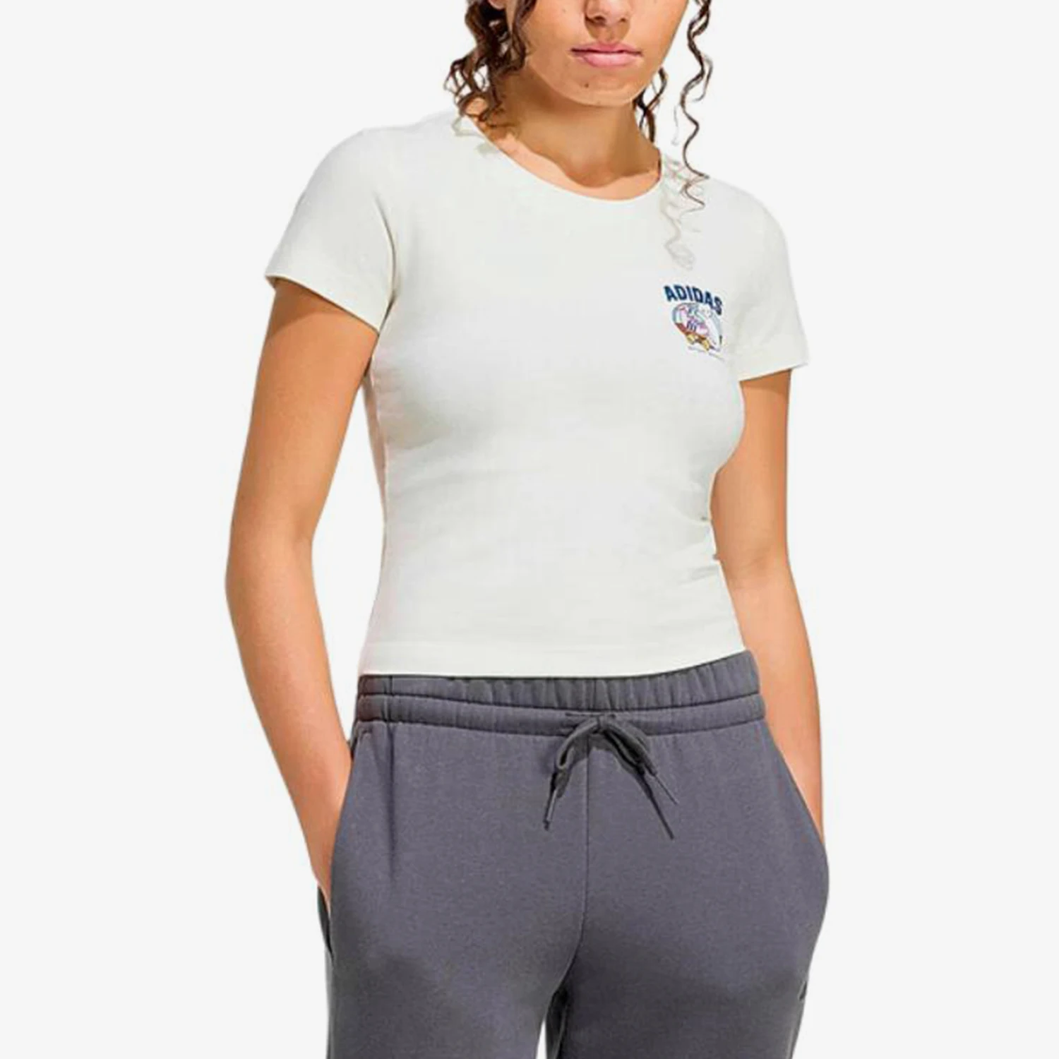 Adidas genuine round neck sports pullover short sleeved T-shirt, new short sleeved T-shirt KC8604
