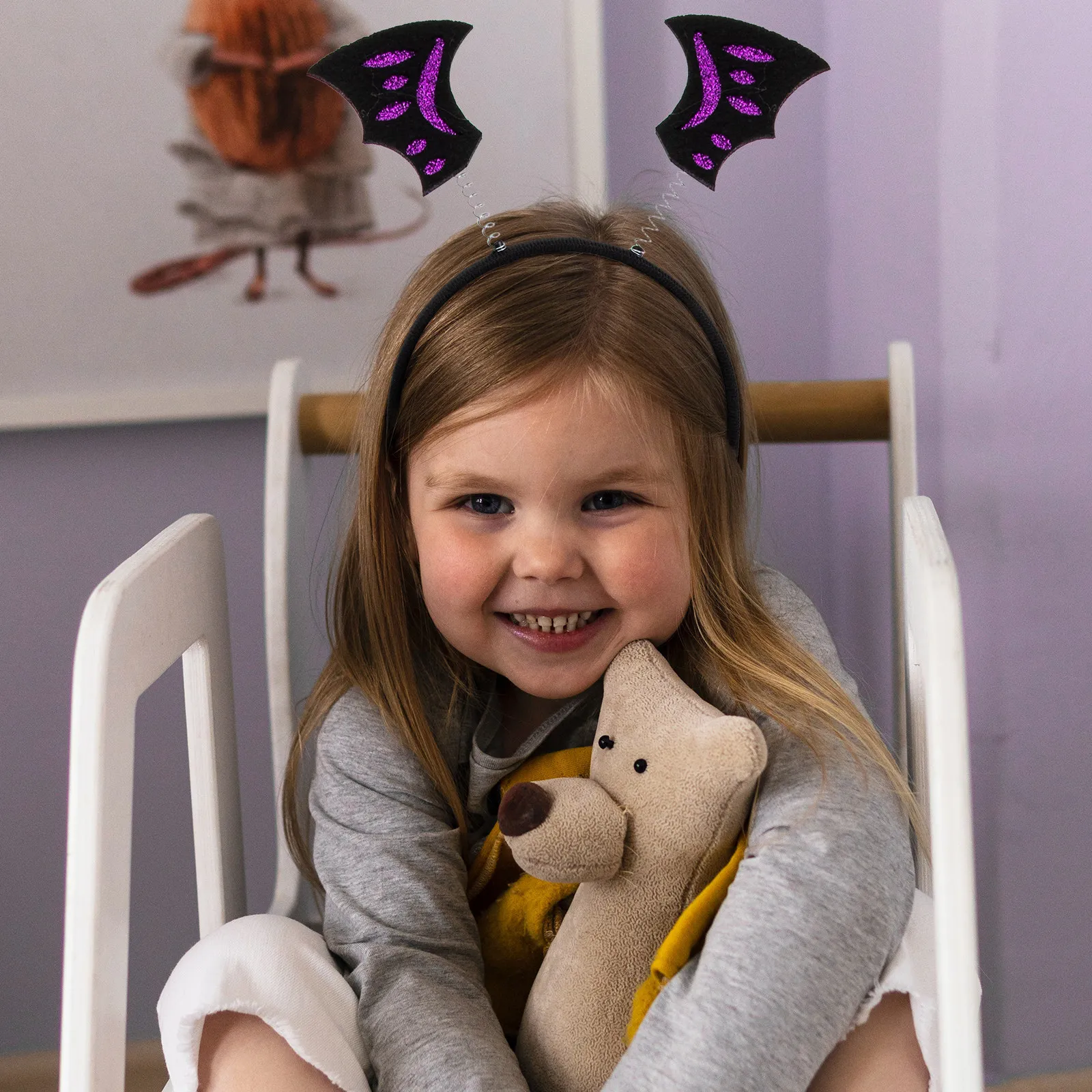 

6 шт. ободков для волос на Хэллоуин, премиум-качество, легкие, для детских вечеринок, косплея, сценических выступлений, фестивалей