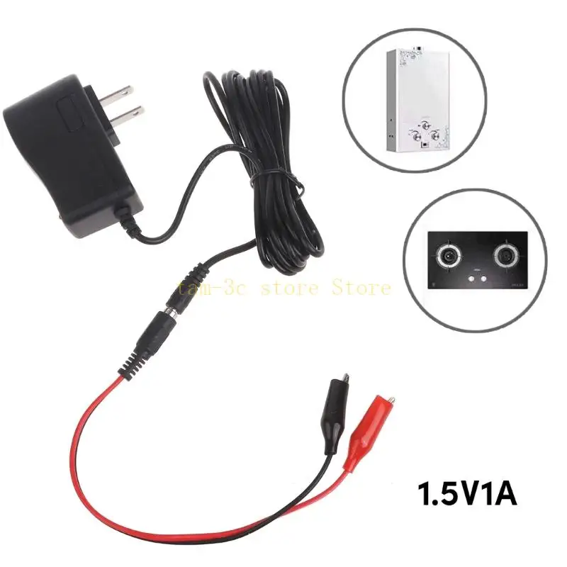 Universal AA AAA LR6 LR14 C LR20 D Size Battery Eliminators 1.5V/3V 1A Power Supply Adapter Dry Battery for GasStove/Clock