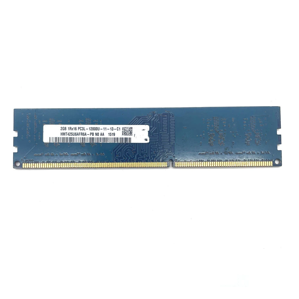 Desktop Computer Memory DDR3 PC3L-12800U Fits For Hynix 2GB 1R*16