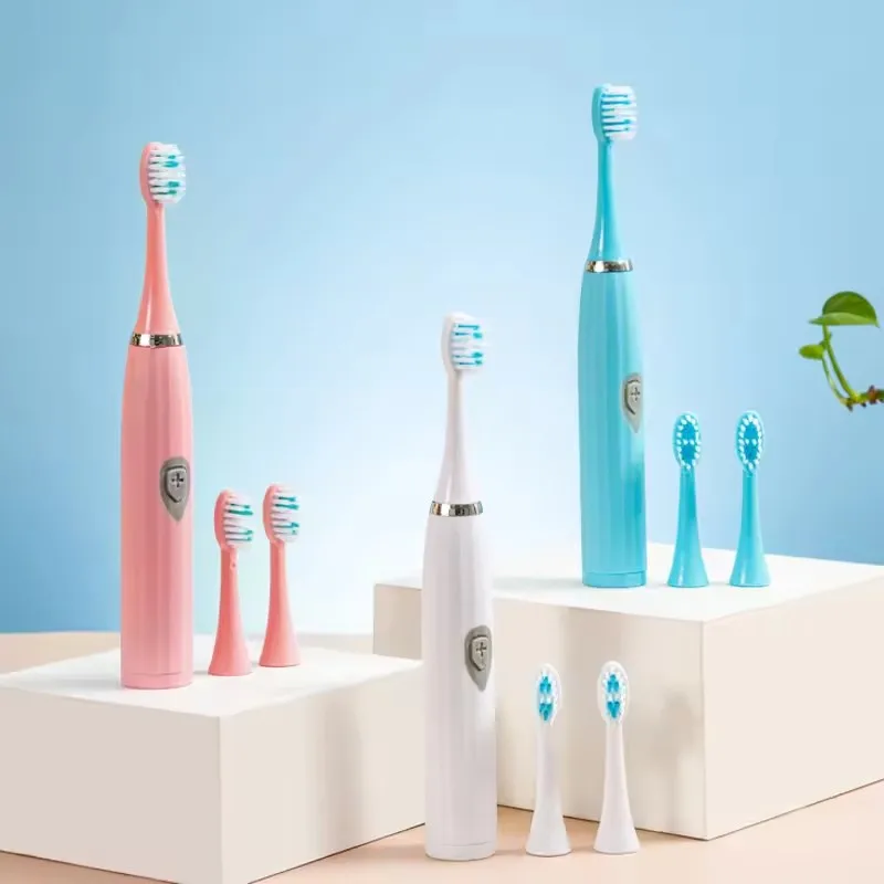 1Pcs Electric Toothbrush for Adults Soft Bristle Portable Battery Endurance IPX6 Waterproof Intelligent Effective Oral Care C672