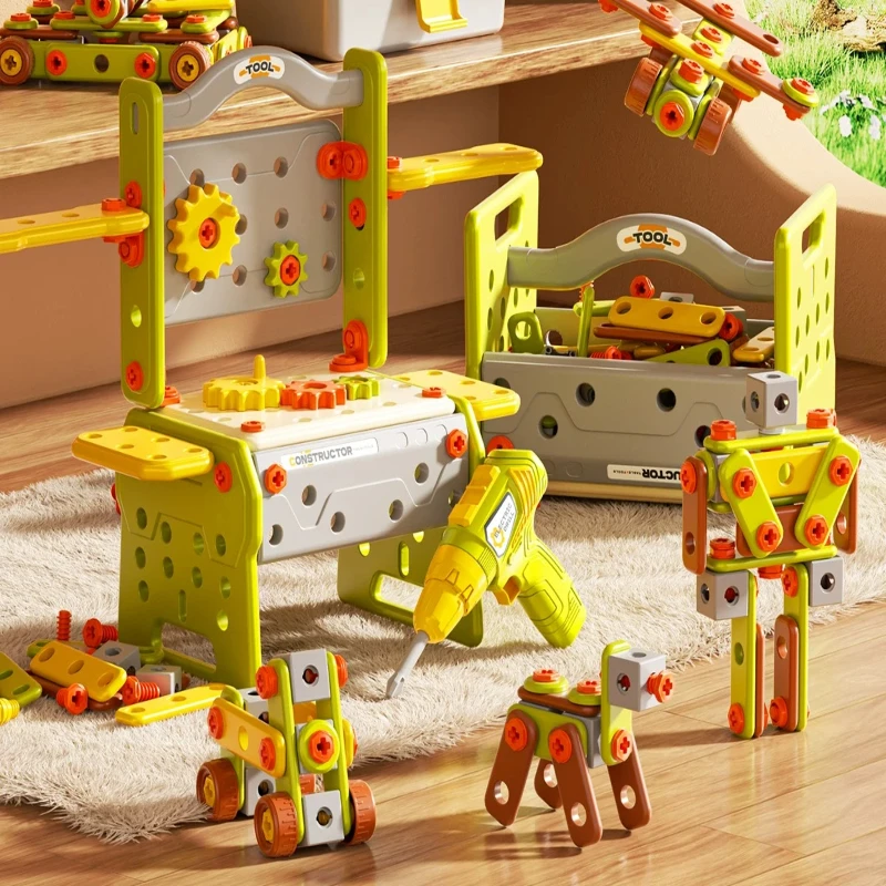 大容量2in1電動ドリルドライバーツールセット 男の子向けD - Gardening Tools Set Gift のレビューと価格