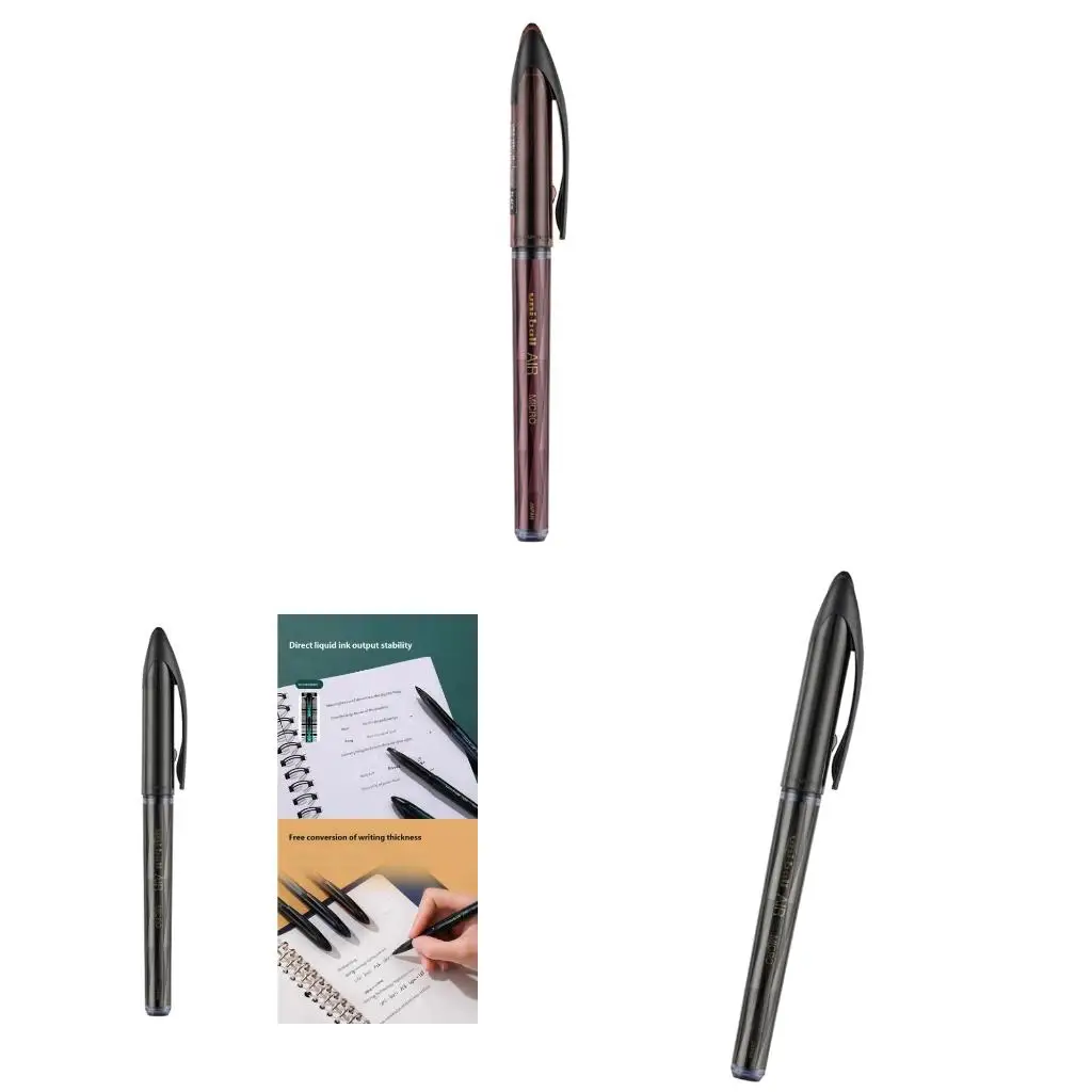 Pack of Roller Ball Pens Set Quiet Clicks Quick Dry Study Work Essential