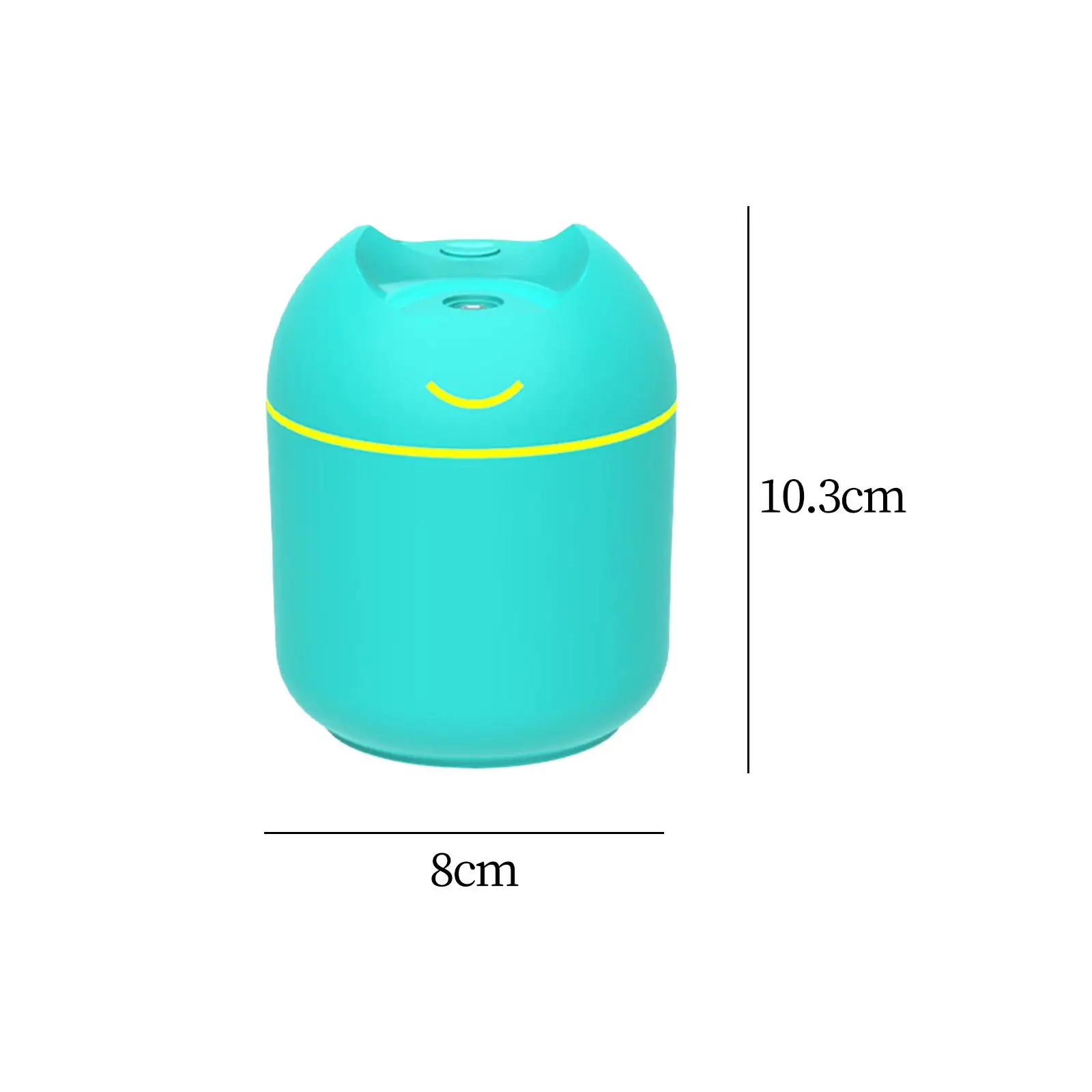 침실용 소형 가습기, 분위기 있는 야간 조명, 미니 공기 가습기