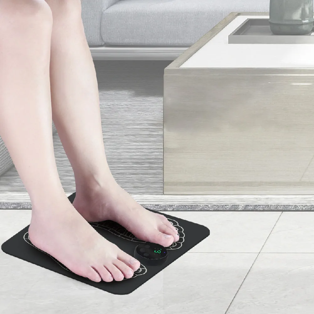 

Foot Massaging Pad Premium Portable Electric Sole Massager For Home Physiotherapy Foot Massage Machine Comfortable Feet