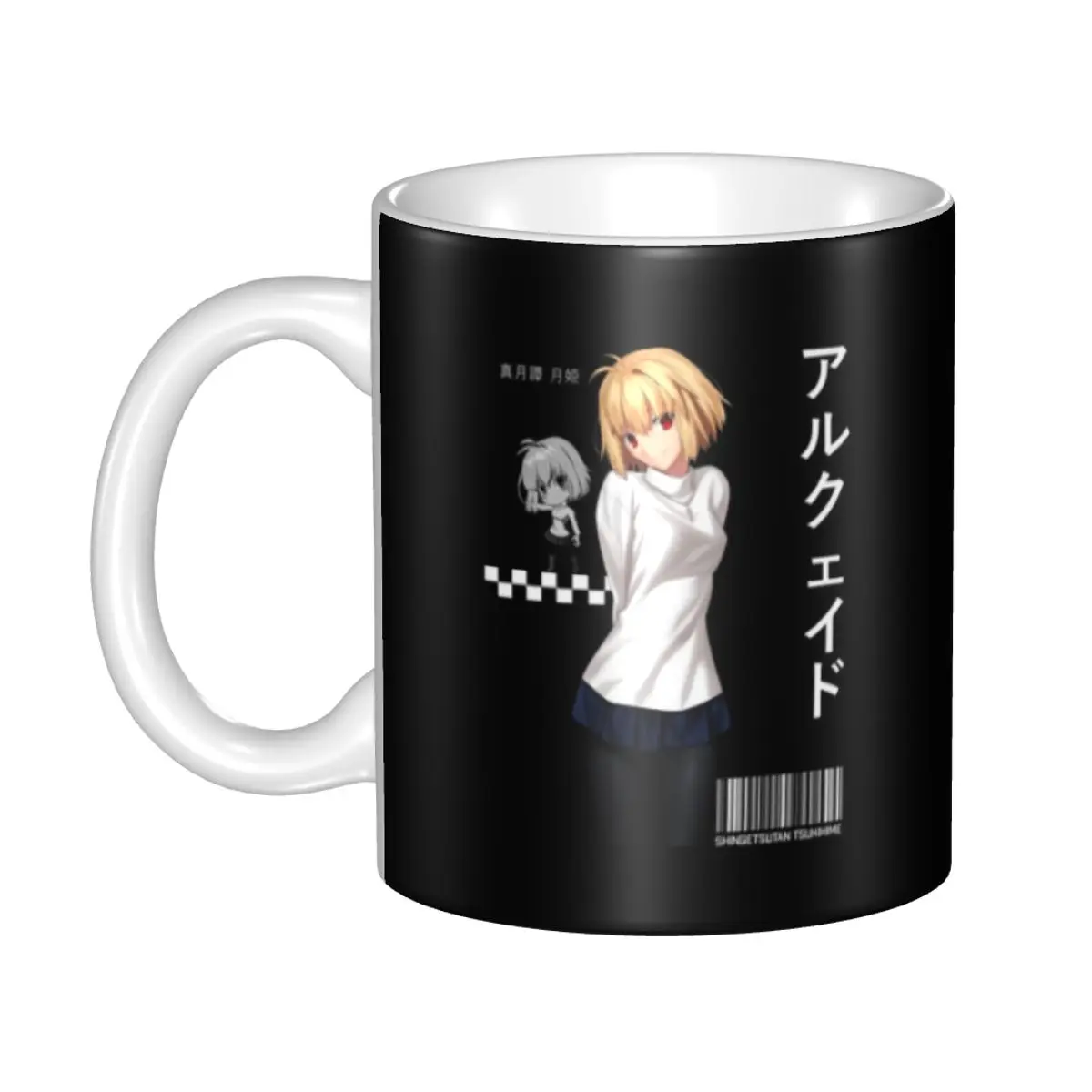 Neco Arc Arcueid Kaffeetassen DIY Custom Shingetsutan Tsukihime Keramiktasse Kreatives Geschenk