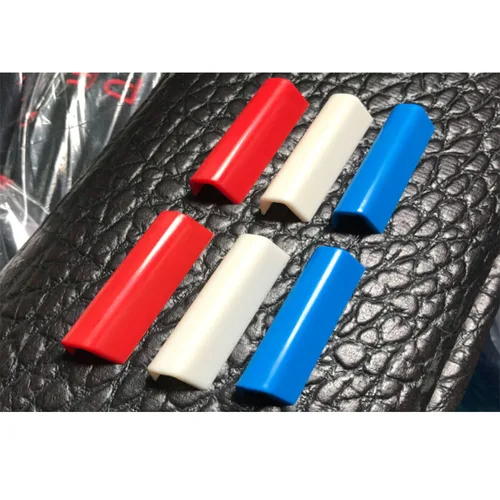 Imagen 2 del producto 9 unids/set para Peugeot 301 4008 308 408 cubierta de parrilla delantera de coche embellecedor bandera de Francia Color accesorios exteriores