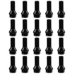 20x Car Wheel Lug Bolts Nuts 36136781151 36136890324 36136774896 For BMW 1 3 5 7 Series X1 X3 X5 X6 F20 F30 F07 F25 E70 M14x1.25