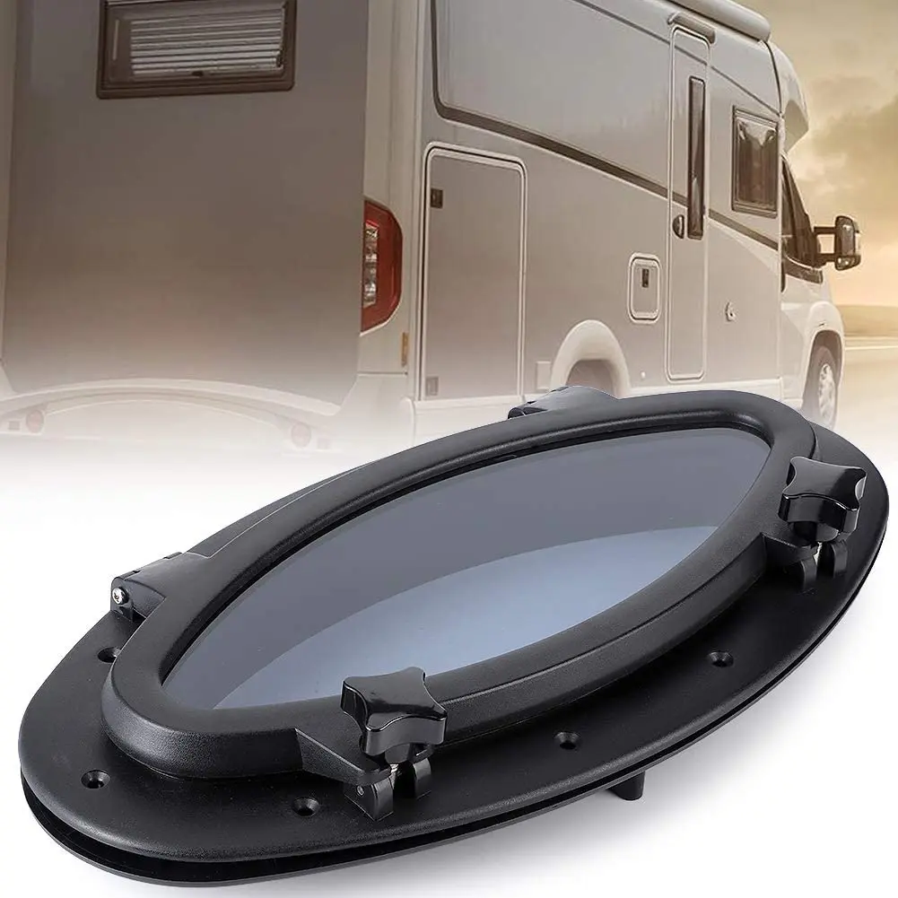 

Marine Boat Accessies Oval Porthole Anti-Ageing Anti-Ultraviolet Oval Porthole 410 x 220 Portlight Window Port Hole