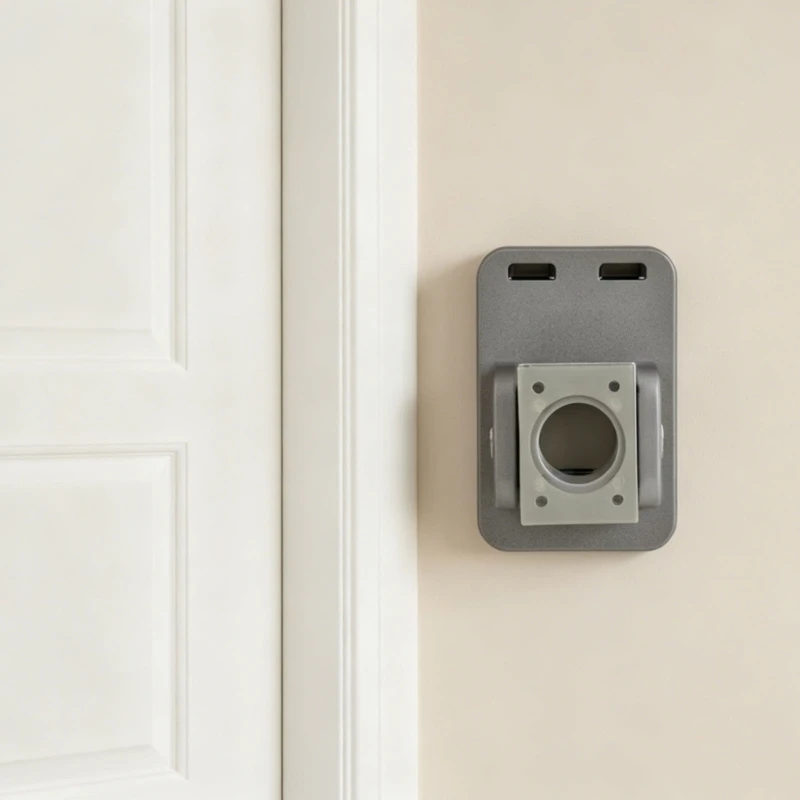 Compact Wall Mount Bracket Space Efficient Device for Flat Screen Monitor