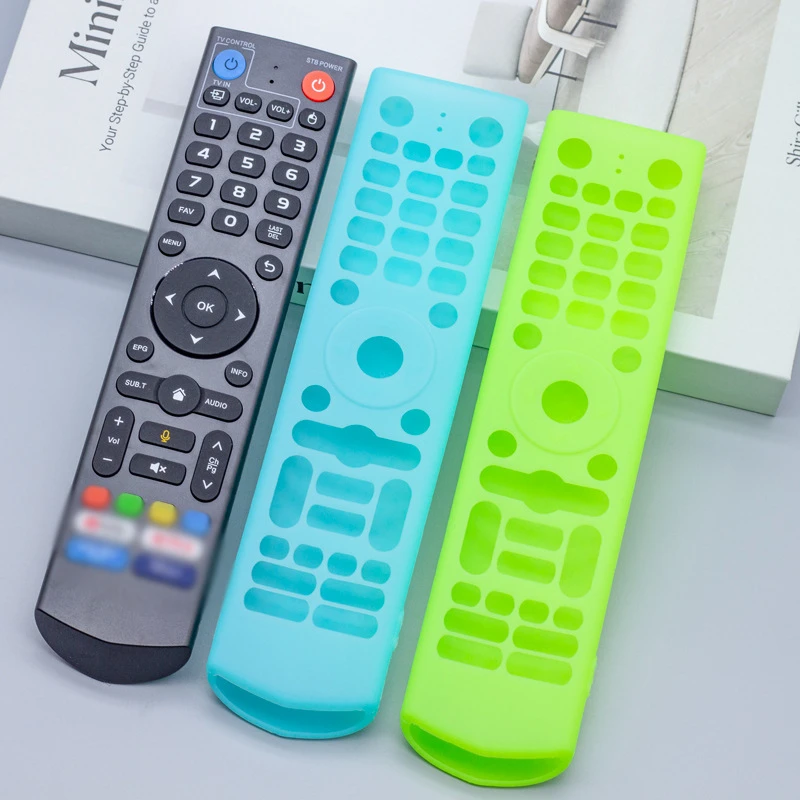 Silicone Remote Control Case For VSeeBox V3 V5  FOR V7 Pro Solid Color Luminous Thickened Remote Control Protective Cover