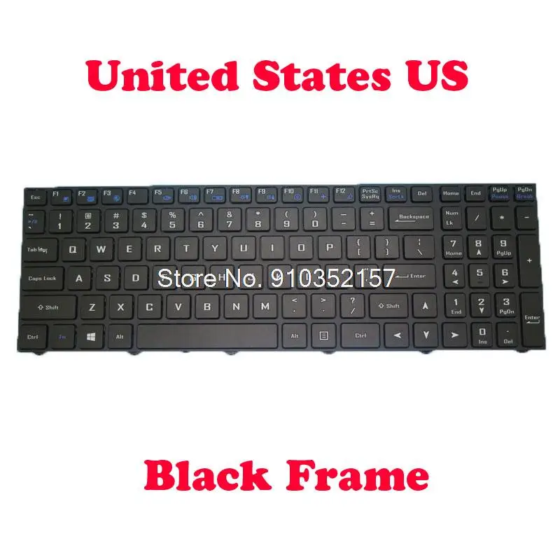 Keyboard For CLEVO N15Z3 PB50 PB50DDS PB50EF PB50RC PB50RD PB50R PB51 PB51EF PB51RC PB51RD RF PB70 PB70DF2 PB70ED PB71 PB71RF