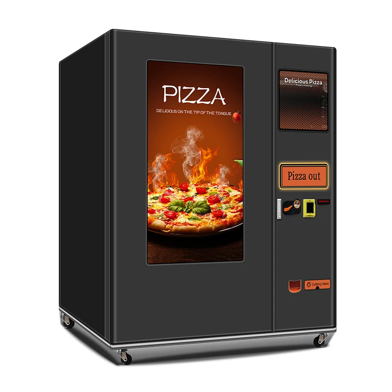 Customized Outdoor Business Self-service Fast Food Making Machine Hot Pizza Vending Machine Fully Automatic for Restaurant