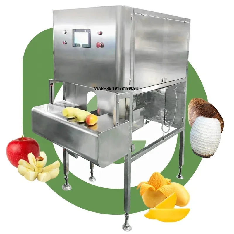 

Commercial Automatic Fruit Remove Core Citrus Lemon Remover Slicer Peeler Peel Machine
