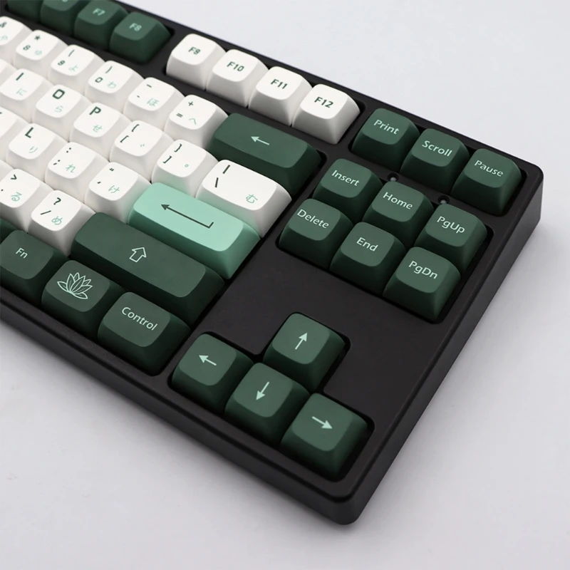 137Keys Botanical Keycaps XDA  1.4mm Thick PBT Keycap For 61/87/104/108 Layout Mechanical Keyboard Keycaps