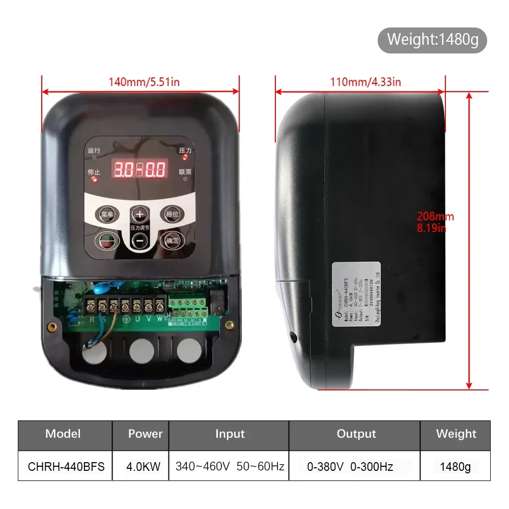 2025 2.2Kw Vfd 220V…
