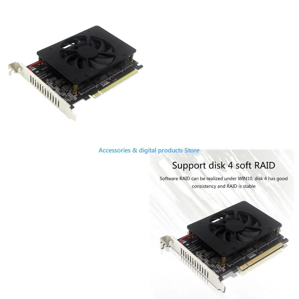 

77JD Адаптер NVMe PCIe для твердотельного накопителя M.2 NVMe с поддержкой карт PCI-e x16 для M.2 (для M.2)