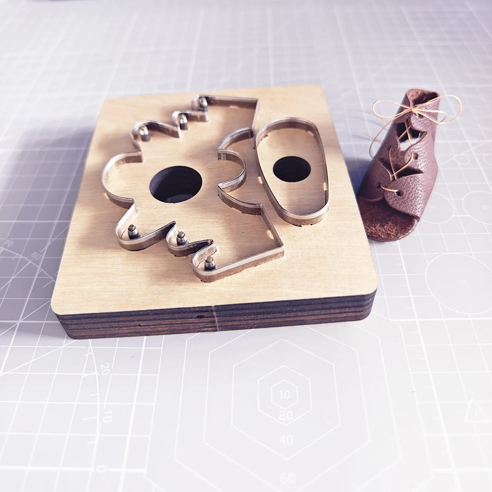 

Форма для вырезания ремней для сандалий 6x2,9 см, для рукоделия, высококачественный инструмент для резки кожи