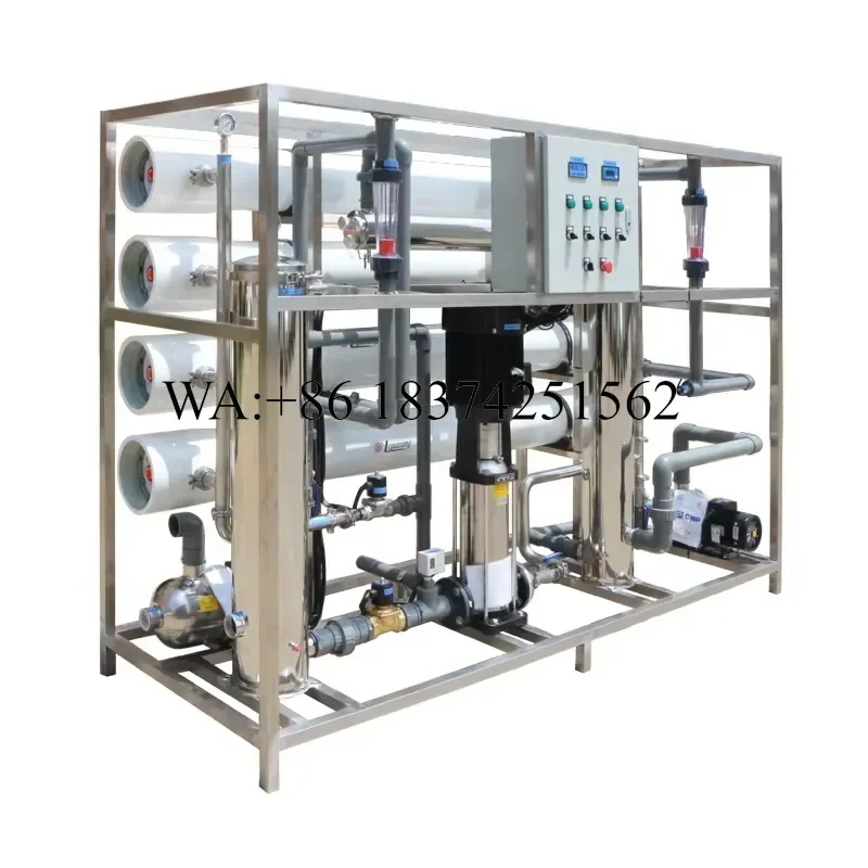 Wmwmnu Solar Powered Industrial Water Purification System UV Lamp Treatment Desalination Salt to Drinking