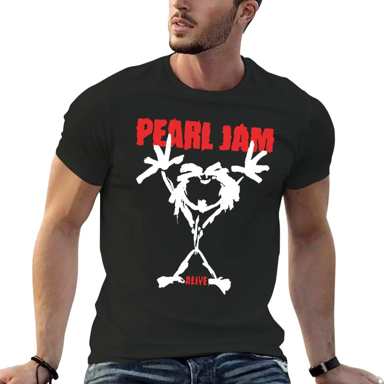 

Jam Alive Essential T-Shirt custom shirt cotton graphic tees Men's t shirts