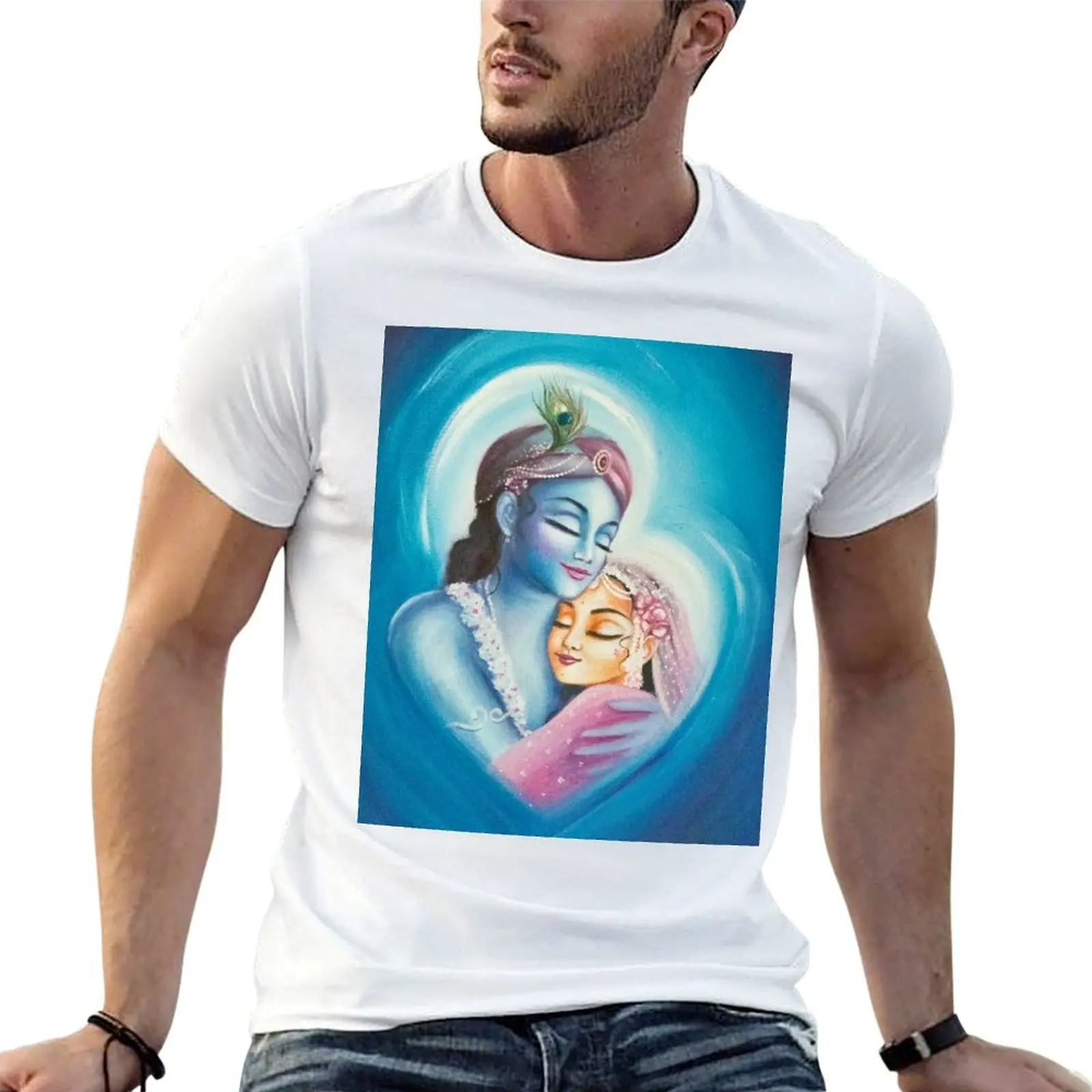 

Divine Embrace T-Shirt anime t shirts for man black cotton t-shirt plain for man package printed t shirts for man T-Shirt