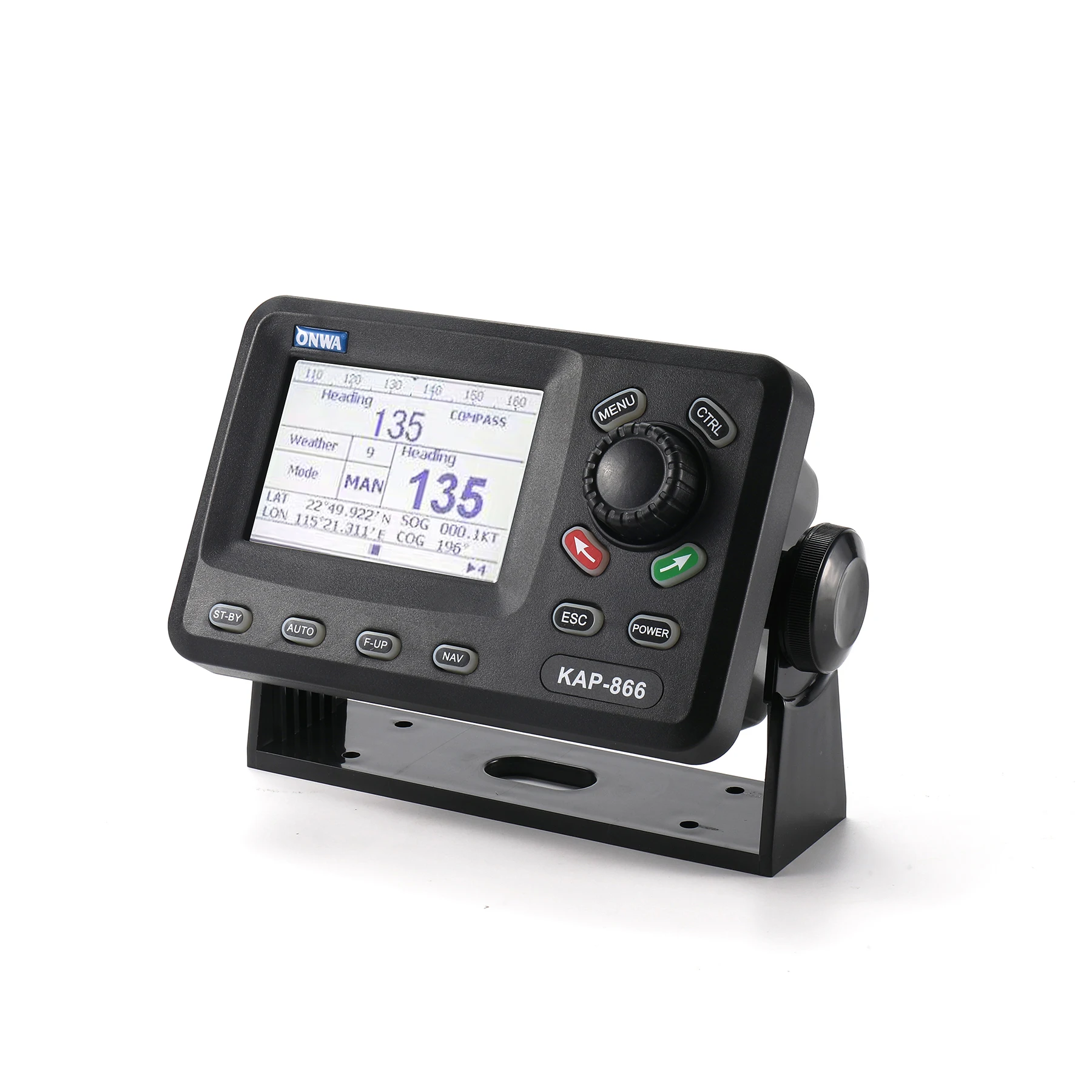 ONWA KAP-866 autopilot system Remote Control 4.5-inch Marine Autopilot System (Auto Pilot)