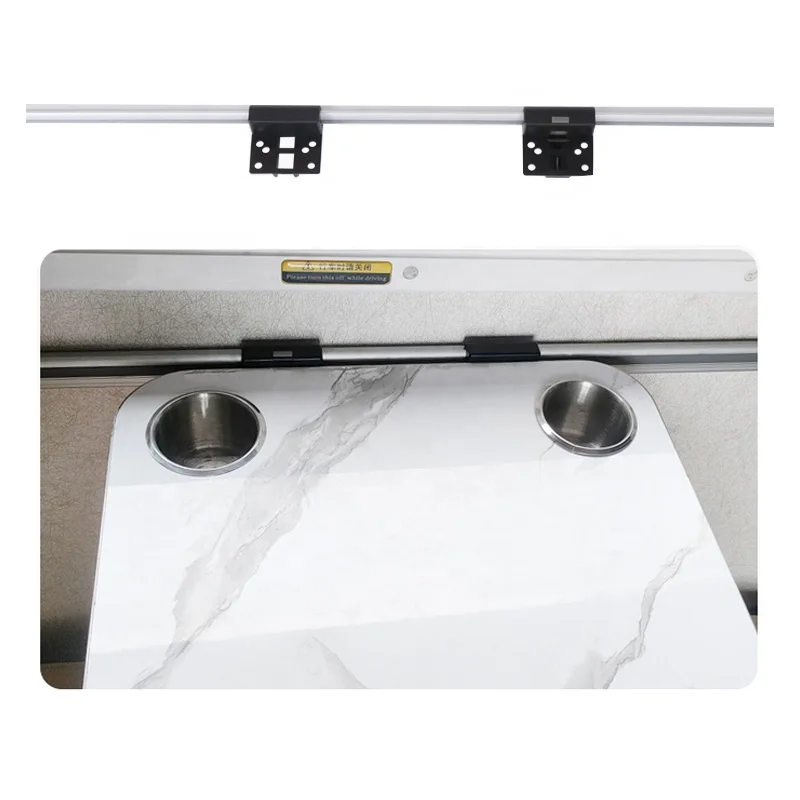 High Quality Aluminum Alloy Double-layer Table Leg Which Is Adjustable Movable Detachable Motorhome RV Table Legs