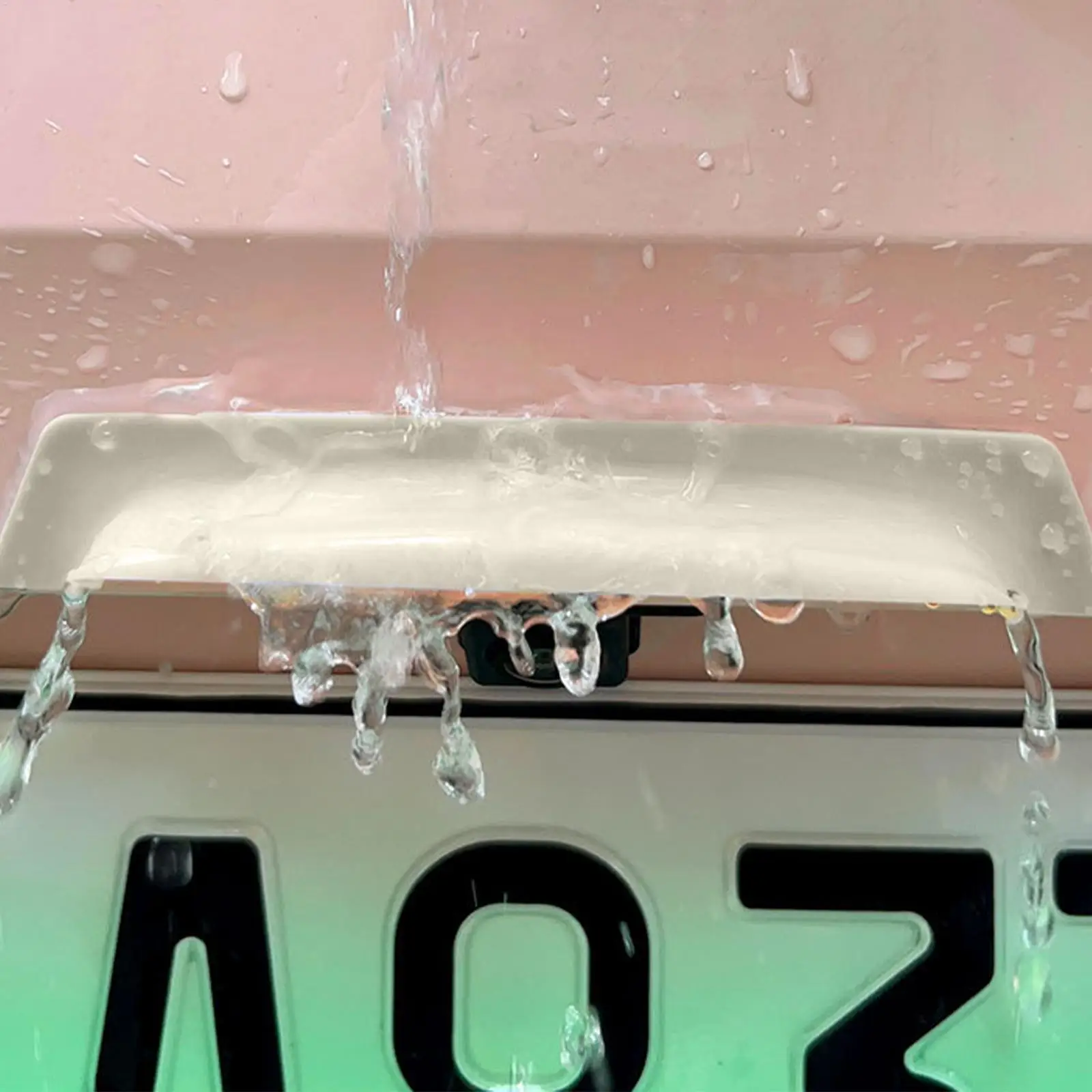 Auto-Rückfahrkamera Regenschutz Auto-Rückspiegelkamera Regenschutzabdeckung Regenfester Wasserdichter Schutz Anti-Regen Zubehör