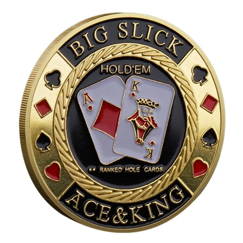 

Chip Metal Guard Casino Chip Dealer Tokens Souvenir Gifts