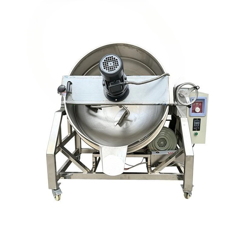 Electric heating commercial mixer, hot pot base, chili sauce, tempeh sauce, automatic wok