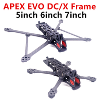 APEX EVO DC/X 5inch 6inch 7inch Frame RC Racing Drone Quadcopter For CADDX vista polar nebula pro RunCam Link DJI O3 Air unit