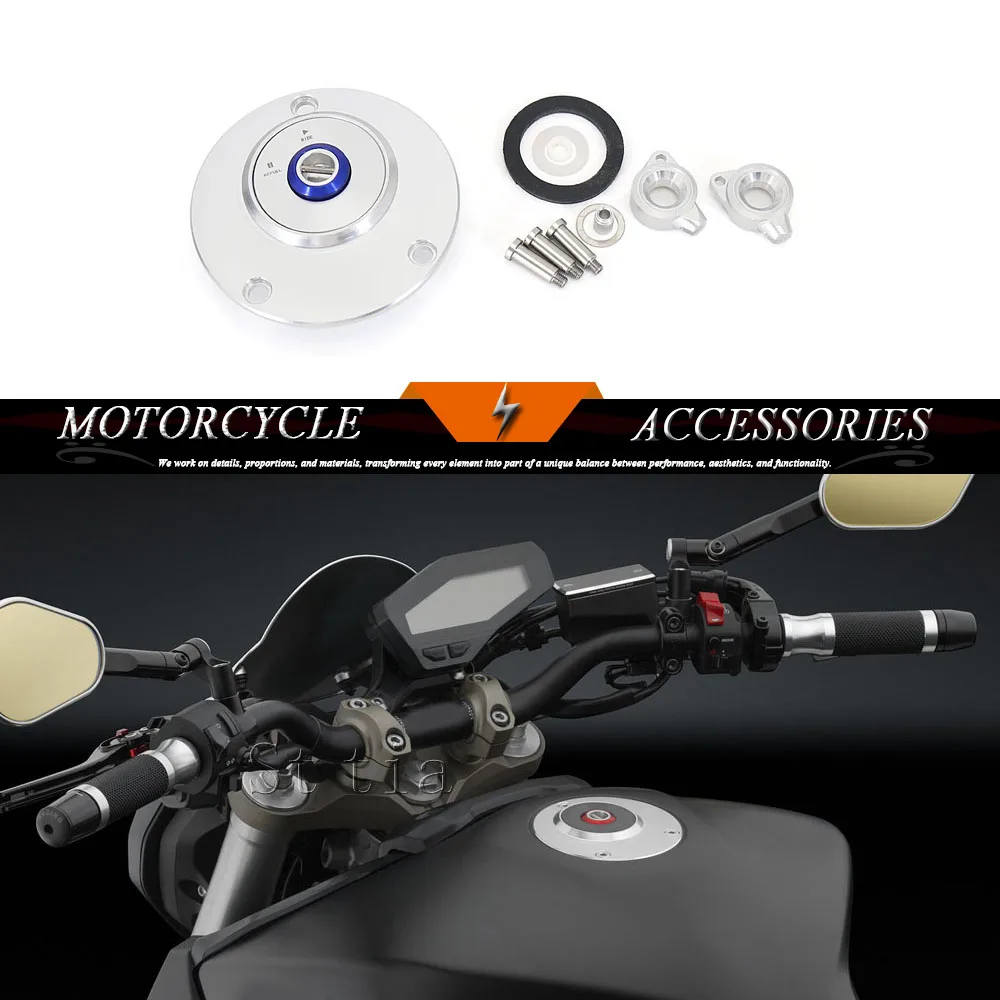 

New For Yamaha XJR 1300 Motorcycle High Quality Aluminum Gas Fuel Tank Caps Cover Key XJR1300 xjr 1300 2007-2014 2013 2012