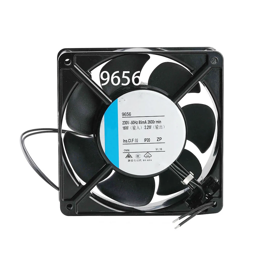 

Прочный радиатор 9656 230 В переменного тока, 16 Вт, 85 мА, 120*120*38 мм, охлаждающий вентилятор для электрического корпуса шкафа