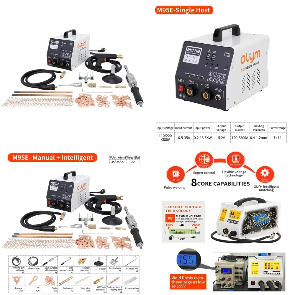 【2026 Hot Selling】 Spot Weld Dent Puller Machine Car Body Repair Equipment Electric Spotter Welder Welding Dent Pulling Frame