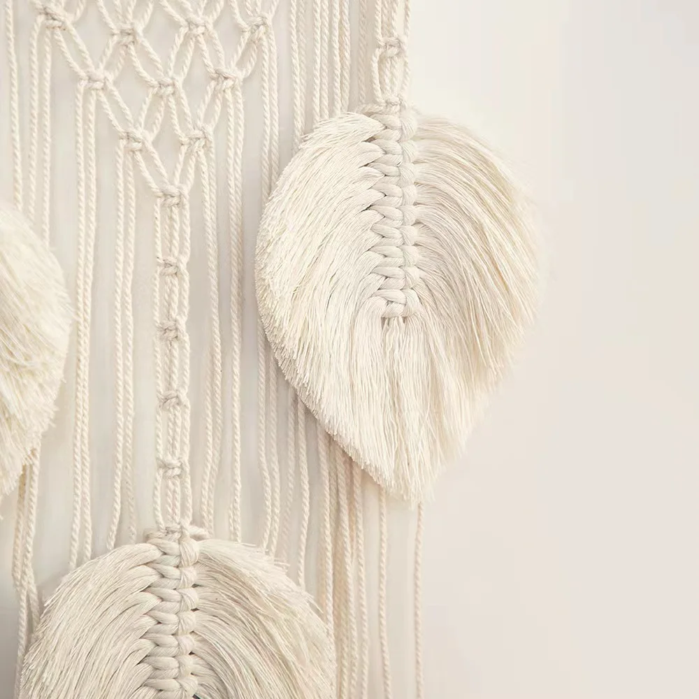 

Nordic Style Tree Tapestry Dreamcatcher Decoration Handwoven Wall Art For Living Room Bedroom