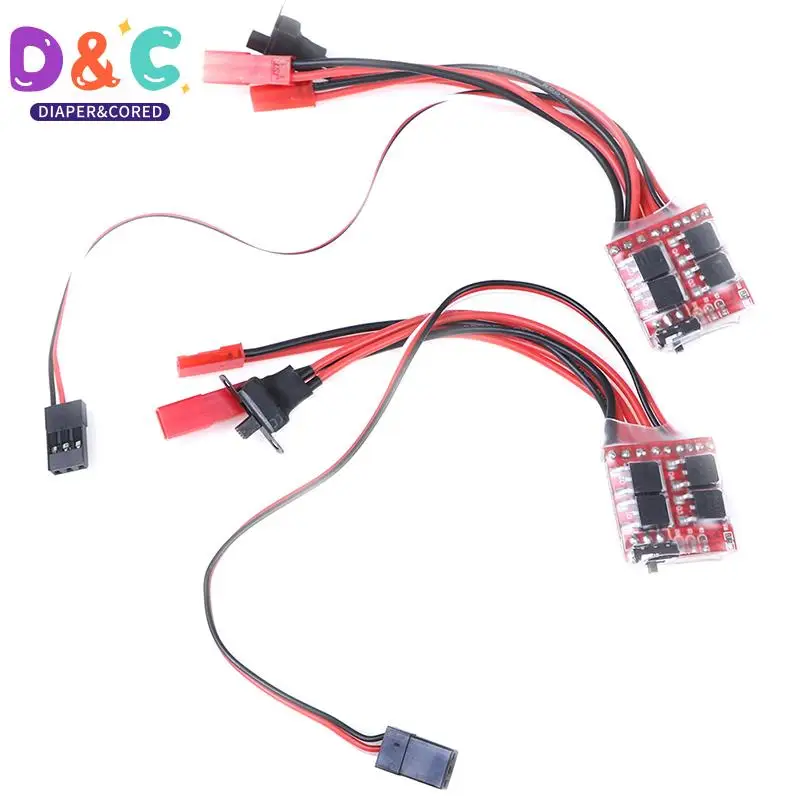 

ESC Motor Speed RC ESC 2KHz Forward Reverse Brush Brake RC 2S For Controller Boat Car Prototank Top Regulator 20A ESC 30A NEW