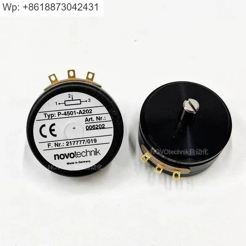 New NOVOTechnik Potentiometer P4501-A102 A202 A502 Angle Sensor P-6501-4007 1PCS