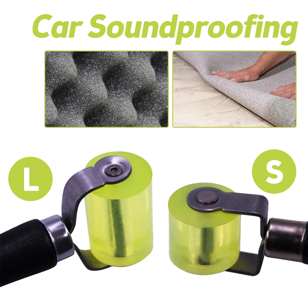 30/50mm Car Soundproofing Pressure Roller Tool Auto Noise Sound Deadening Tool Durable Car Sound Deadener Installation Tool