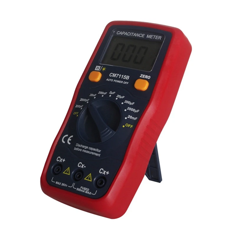 CM7115B Capacitance Meter Digital Multimeter LCD Display Measurement Tool,CM-7115A Upgrade