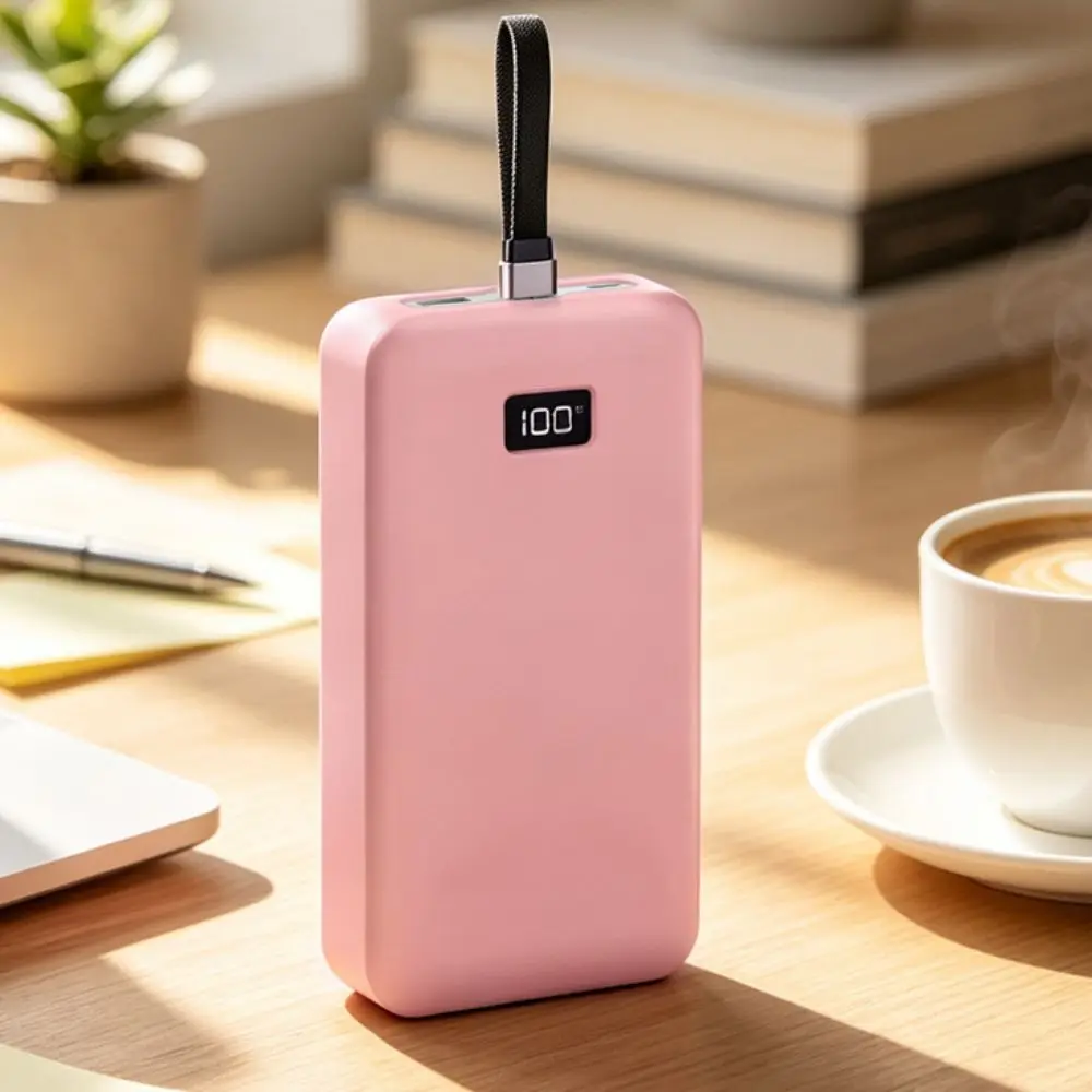 Silicone Portable Charger Protective Case Anti Drop Shockproof Carrying Organizer Bag Soft for CUKTECH 25 SE 25000mAh 120W