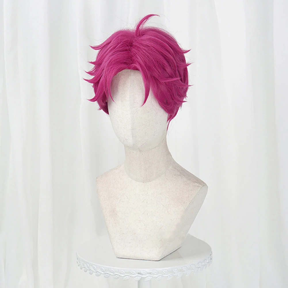 Kpop demon hunters cosplay perucas resistentes ao calor cabelo sintético vestir-se peruca saja meninos jinu bebê abby mistério romance traje peruca