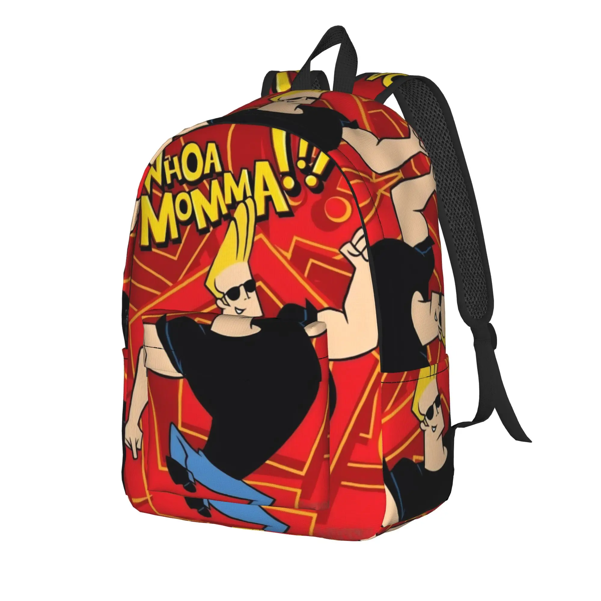 johnnys bravos  Teenage Backpack Lightweight High School Hiking Travel  Daypack for Men Women Laptop Computer Canvas Bags