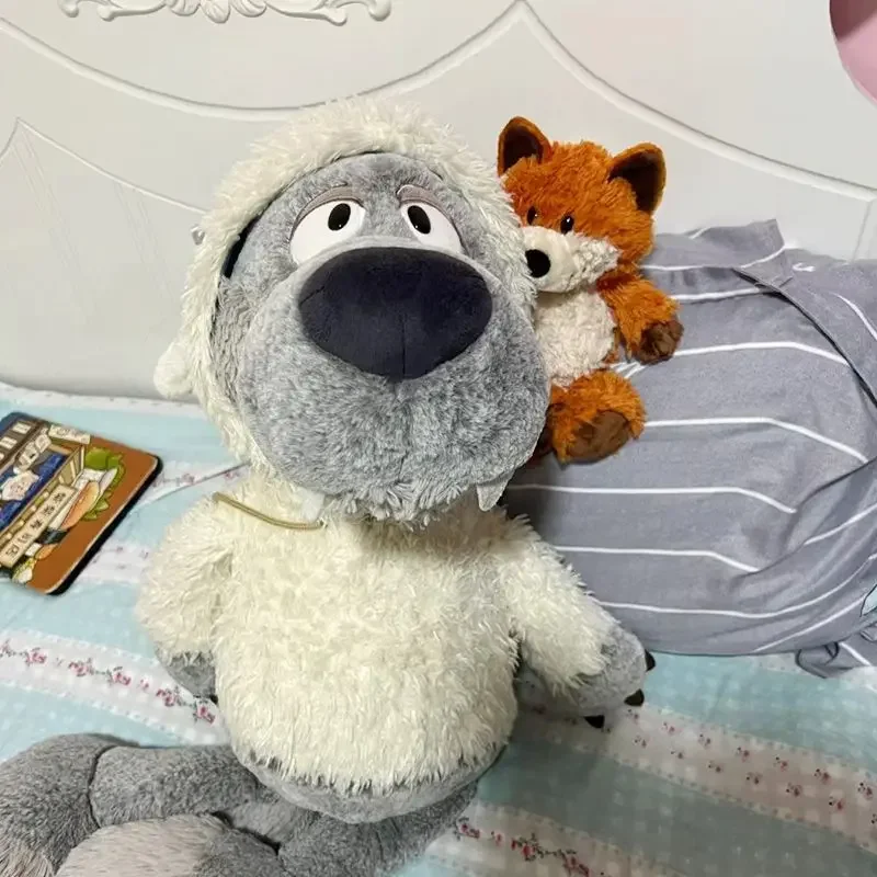 Muñeco de lobo feo en ropa de oveja, juguete de peluche, muñeco de lobo malvado, almohada, regalo de cumpleaños