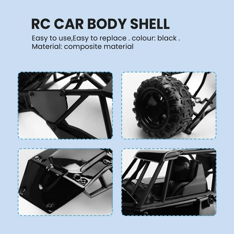 RC Car Body Shell For Pxtoys Enoze 9300 9301 9302 9303 1/18 RC Car Spare Parts Accessories