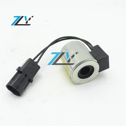 118872A1 solenoid valve coil for CA SE Tractor 5120 5130 5140 5150 5220 Replacement Excavator spare parts