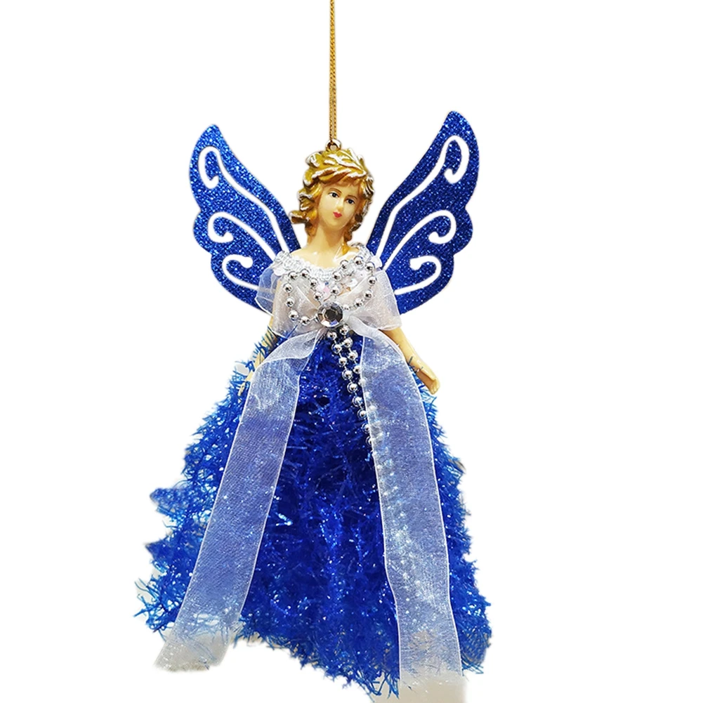 Plastic Cherub Hanging Christmas Day Home Window Christmas Tree Hanging Hanging Home Holiday Decorations