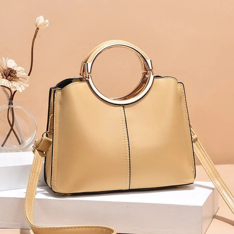 Een Schoudertas Nieuwe Grote Capaciteit Crossbody Handtassen Voor Vrouwen Van Hoge Kwaliteit Messenger Veelzijdige Luxe Klassieke Stijl Vrouw