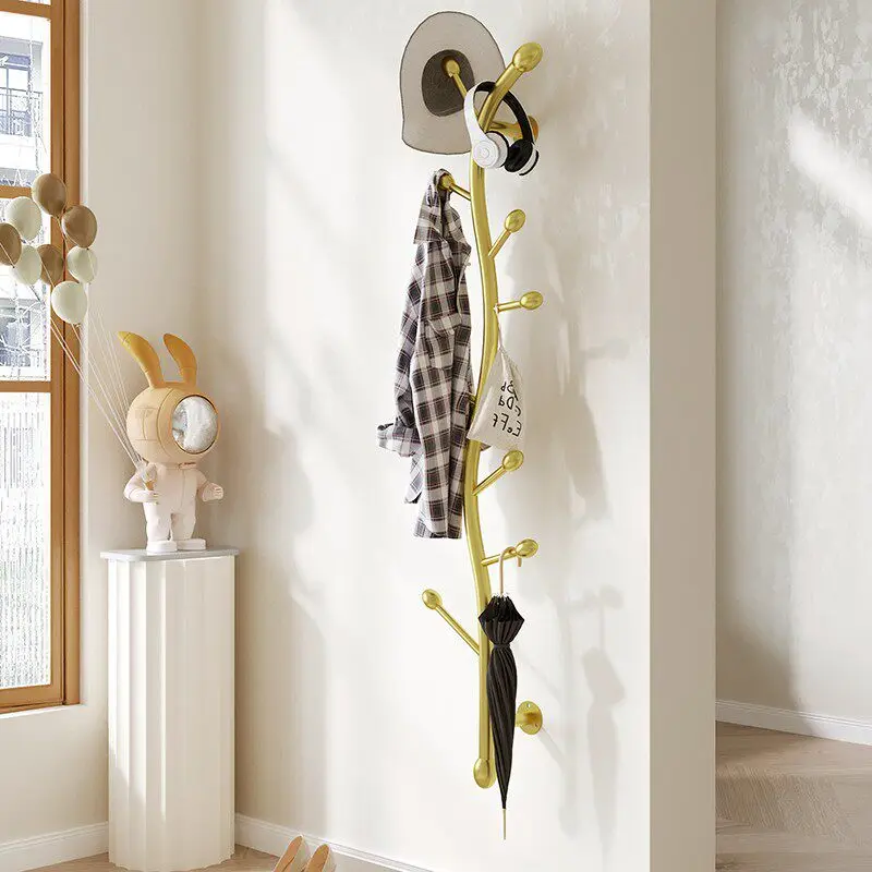 

Dress Display Coat Racks Metal Modern Hanging Bedroom Hotel Living Room Luxury Coat Racks Clothes Perchero Trendy Furniture