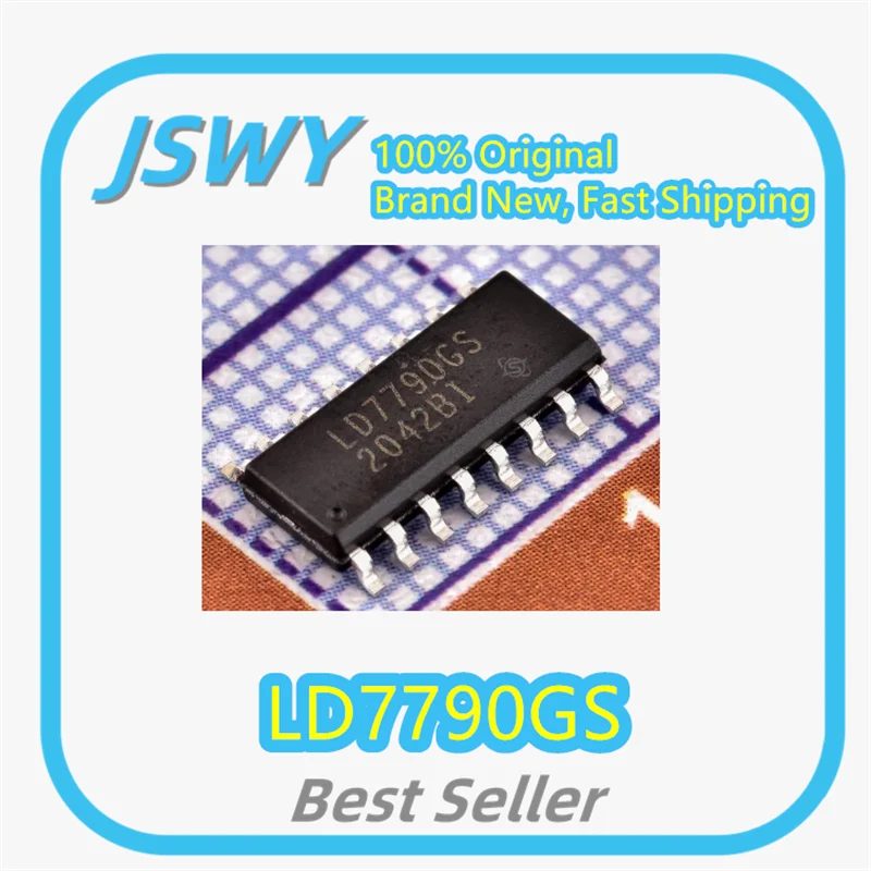 

(5/50 pieces) LD7790GS LD7790 SOP-16 LCD Power Management Chip IC - Original and Genuine Product