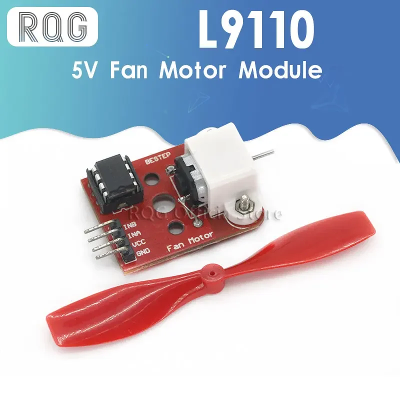 5V L9110 Fan Motor Module Fan Propeller Firefighting Robot For Arduino DIY